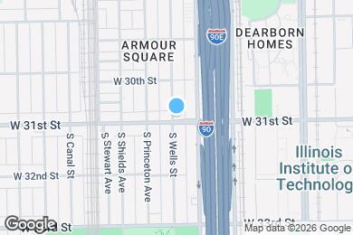Map image of the property - 224 W 31st St