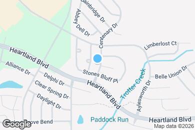 Map image of the property - 8624 Centenary Dr