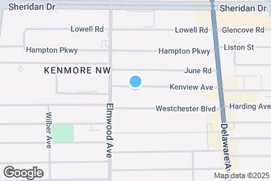 Map image of the property - 136 Kenview Ave