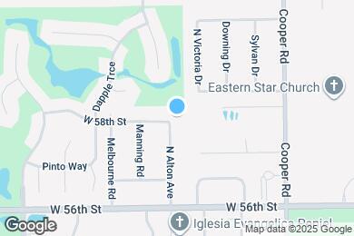Map image of the property - 5779 N Alton Ave