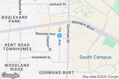 Map image of the property - 1120 Carlton Ave