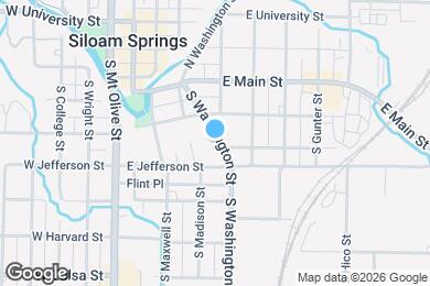 Map image of the property - 426 S Washington St