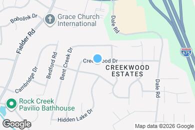 Map image of the property - 3275 Creekwood Dr