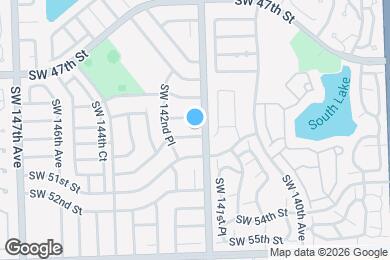 Map image of the property - 14215 SW 50th St