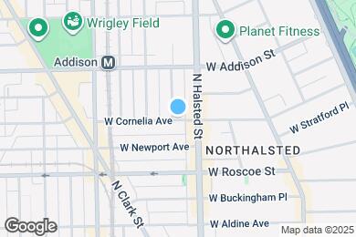 Map image of the property - 822 W Cornelia