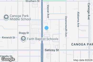 Map image of the property - 7800 Topanga Canyon Blvd