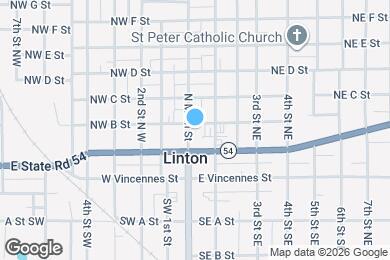 Map image of the property - Cine Senior Apartments