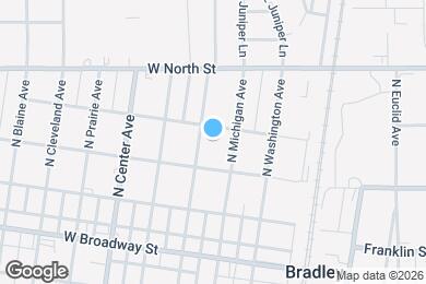 Map image of the property - 372 N Wabash Ave