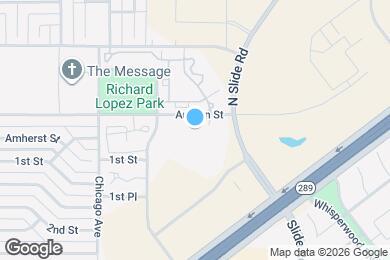 Map image of the property - Slide North Apartments 1