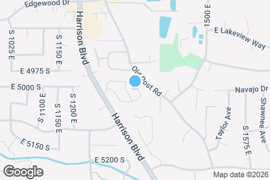 Map image of the property - Vista Ogden Townhomes
