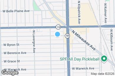 Map image of the property - 4839 W Dakin St