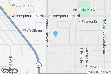 Map image of the property - 2230 N Indian Canyon Dr