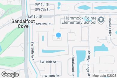 Map image of the property - 8803 SW 11th St