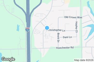 Map image of the property - 1000 Christopher Ln