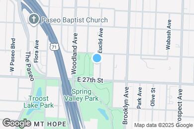 Map image of the property - 2618 Euclid Ave