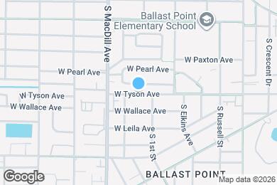 Map image of the property - 2911 W Tyson Ave