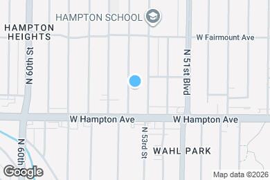 Map image of the property - 4858 N 54th St