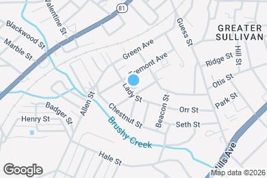 Map image of the property - 216 McGarity St