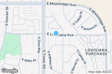 Map image of the property - 1304 S Argonne St