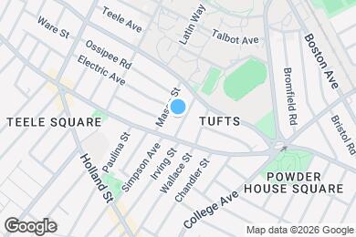Map image of the property - 22 Burnham St