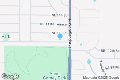 Map image of the property - 1612 NE 112th Terr