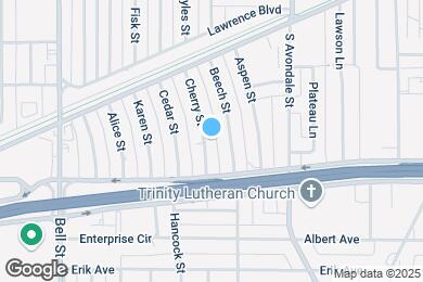 Map image of the property - 1927 Cherry St