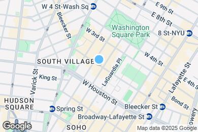 Map image of the property - 160 Bleecker St