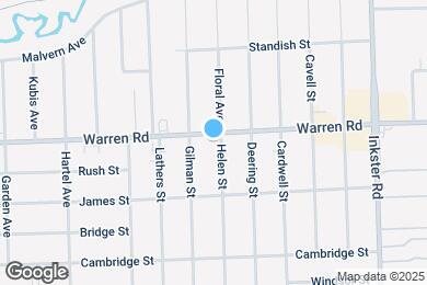 Map image of the property - 28025 Warren Rd