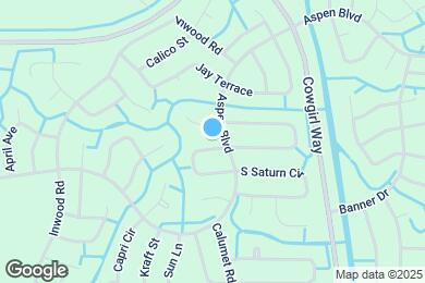 Map image of the property - 1193 Venus Lp
