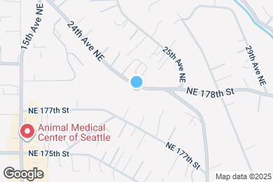 Map image of the property - 17809 24th Ave NE