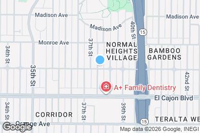 Map image of the property - 3752 Meade Ave