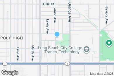 Map image of the property - 1990 Lemon Ave