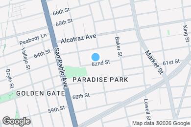 Map image of the property - 1038 62nd St