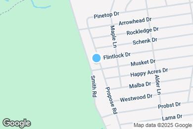 Map image of the property - 22 Propose Rd