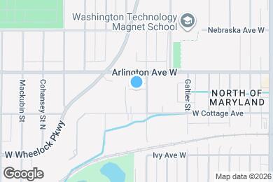 Map image of the property - 1411 Farrington St