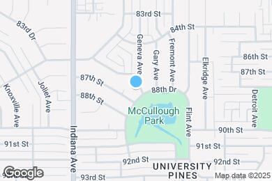 Map image of the property - 8608 Geneva Ave