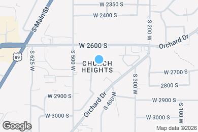 Map image of the property - 429 W 2700 S