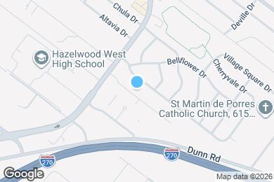 Map image of the property - 805 Mary Jo Ln