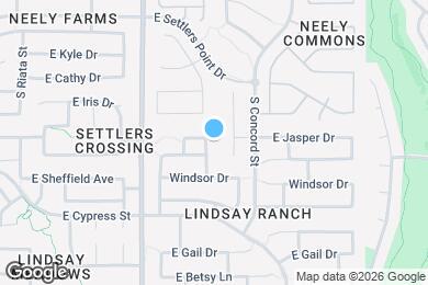 Map image of the property - 1233 S Colonial Dr