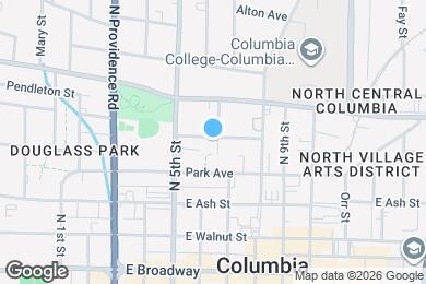 Map image of the property - 606 Lyon St