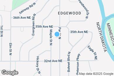 Map image of the property - 3402 Par St N