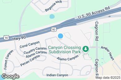 Map image of the property - 5526 Butch Canyon