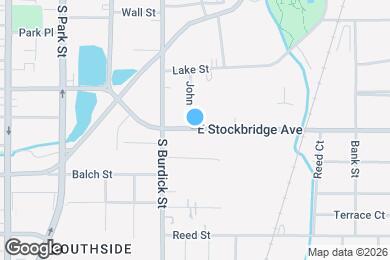 Map image of the property - 138 E Stockbridge Ave