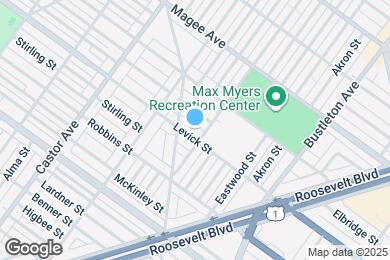 Map image of the property - 1549 Levick St