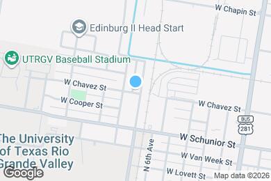 Map image of the property - 701 W Chavez St