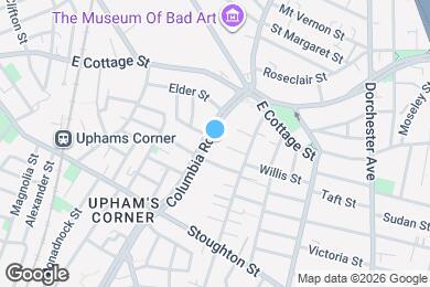 Map image of the property - 663 Columbia Rd