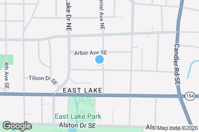 Map image of the property - 2690 Tupelo St SE