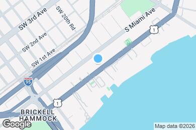 Map image of the property - 1990 Brickell Ave