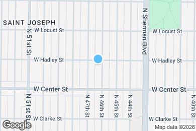 Map image of the property - 2767 N 46th St