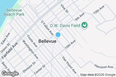 Map image of the property - 915 O Fallon Ave